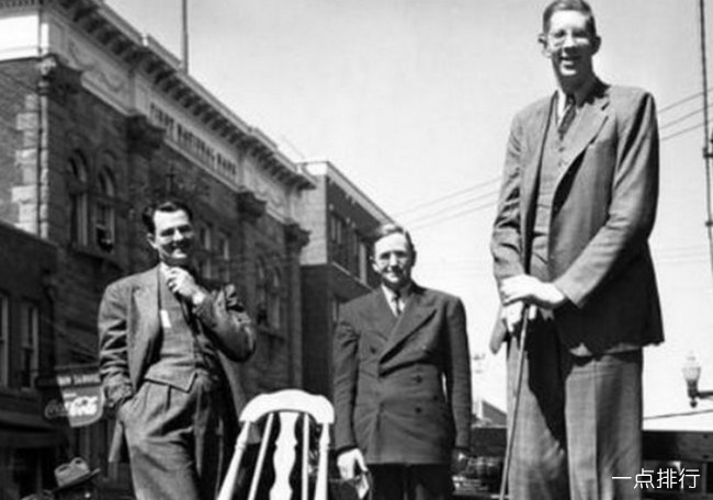 历史上世界上最高的人